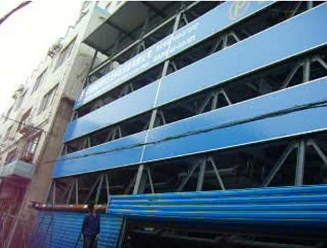 合肥銀瑞林六層立體車庫